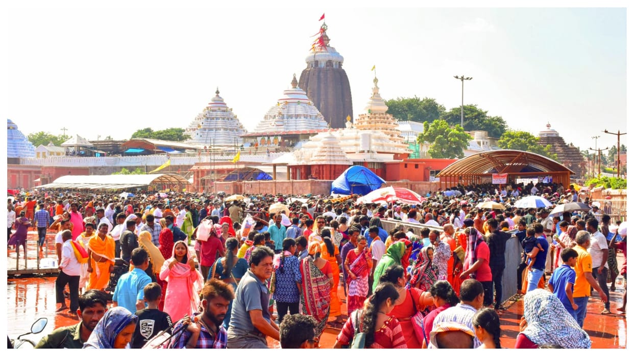 Drone over odisha Jagannath temple in Puri triggers security scare probe starts