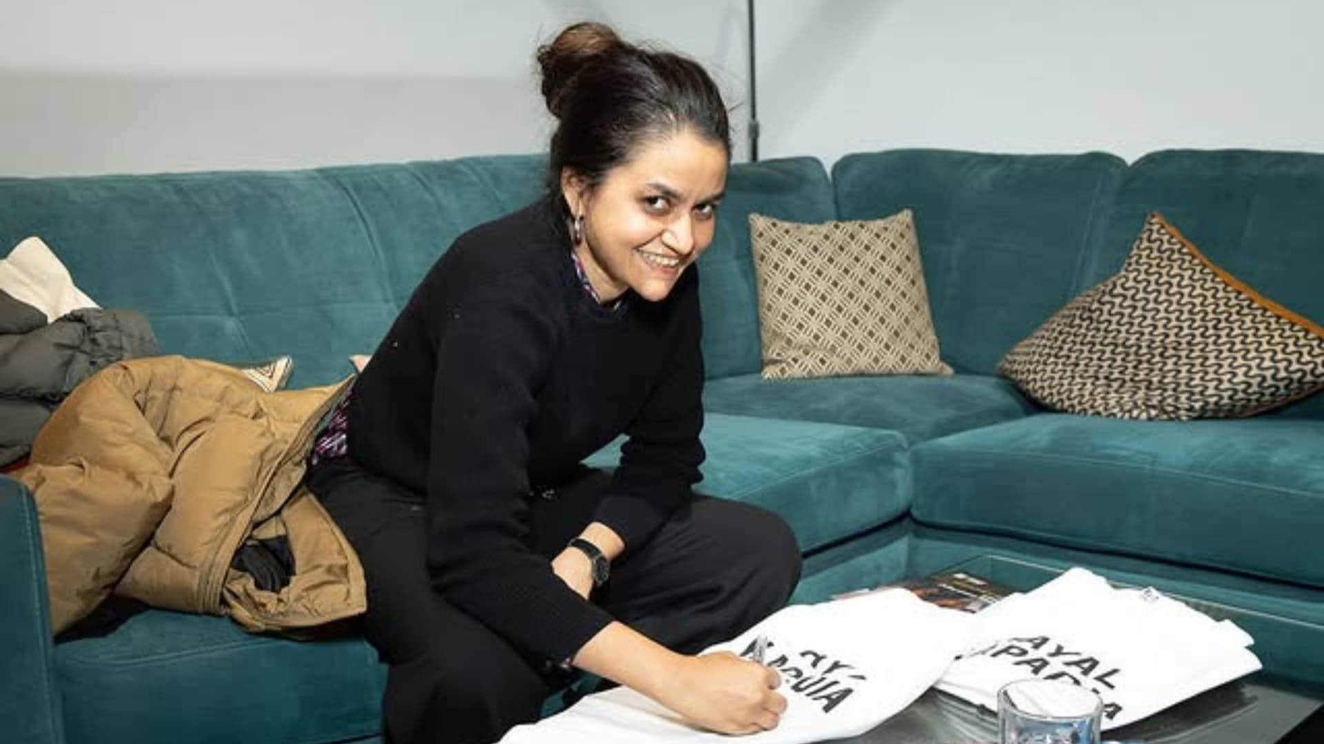 Payal Kapadia Social media Post after all we imagine as light loses at Golden Globes awards 2025