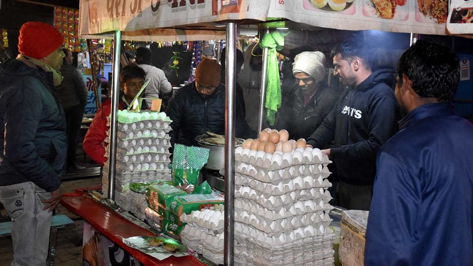 Meat and egg business increased in winter