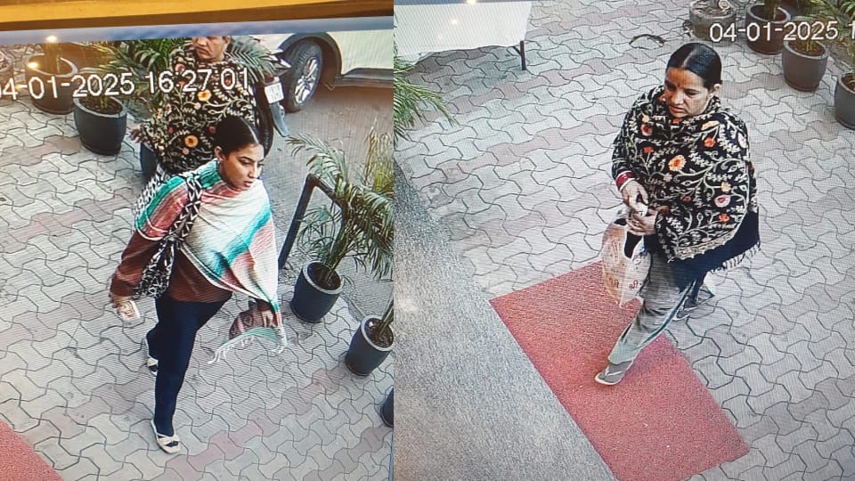 Woman steals from a shop in Chandigarh caught on CCTV
