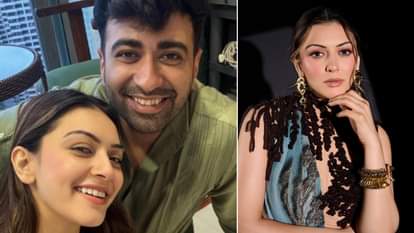 अपने भाई के साथ हंसिका