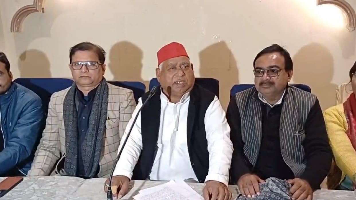 SP MP Awadhesh Prasad speaks about bypoll on Milkipur assembly seat.