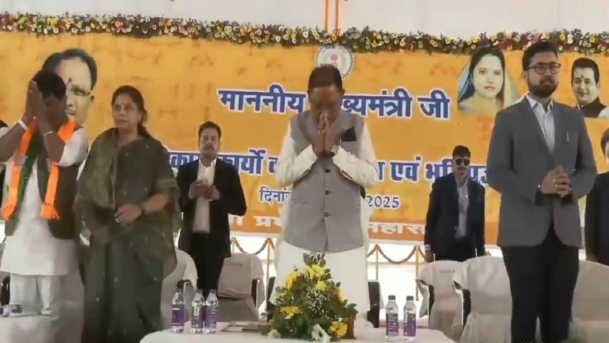 CM Sai inaugurated and laid foundation stone of development works worth Rs 217.17 crore in Mahasamund