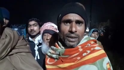 Meerut: A young man's neck was cut with a Chinese manjha, when he fell from the bike he was left hanging