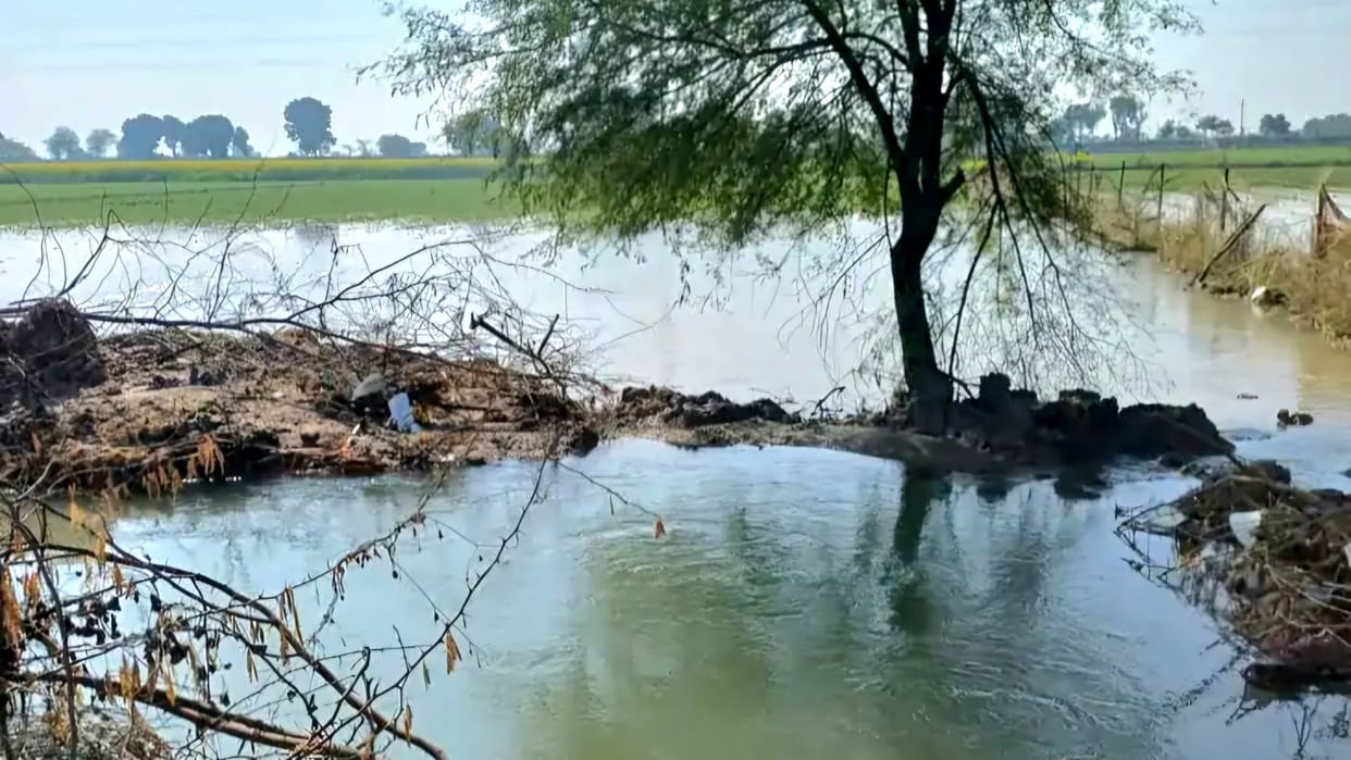 Thousands of gallons of water was wasted due to leakage in Bisalpur pipeline for one month