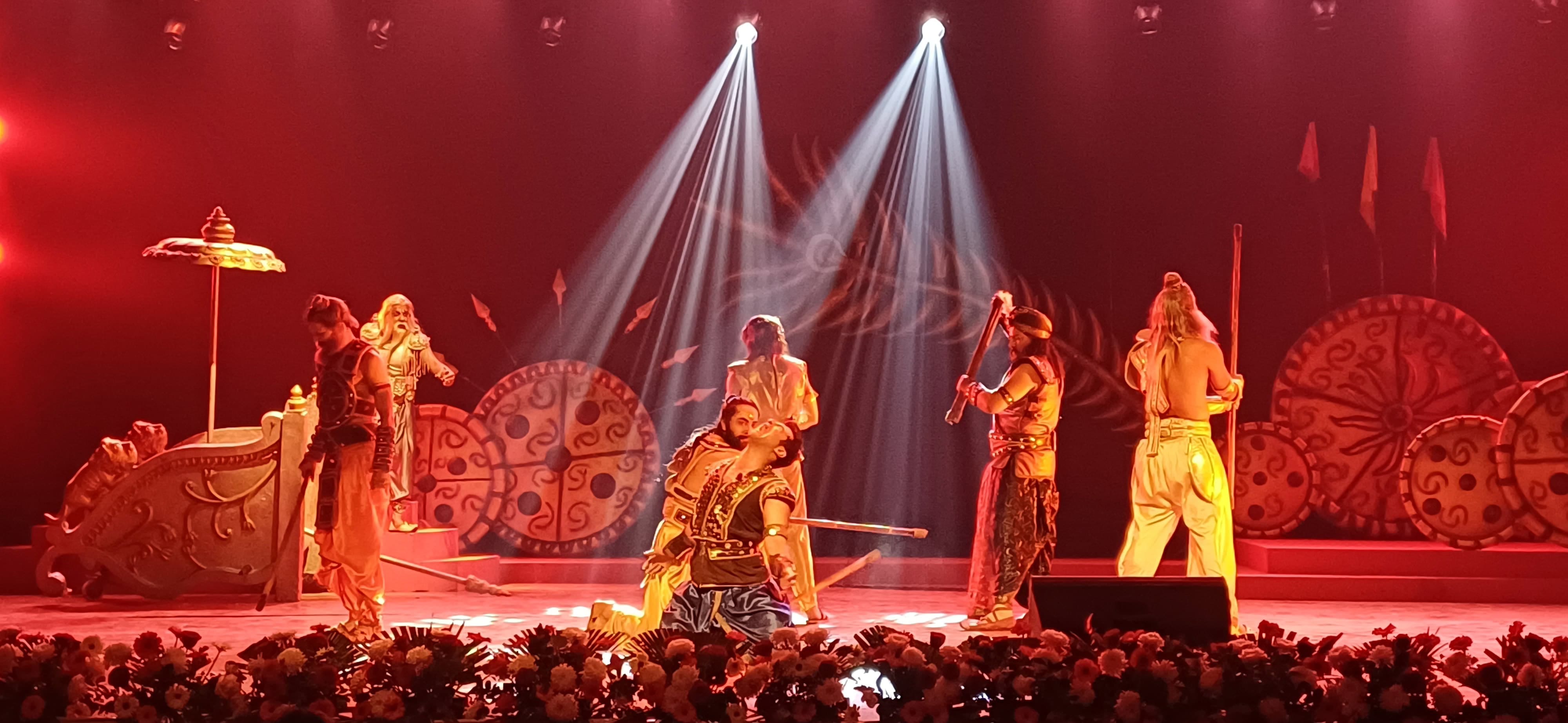 Mahantraatya Chakravyuh staged in Sursadan Agra