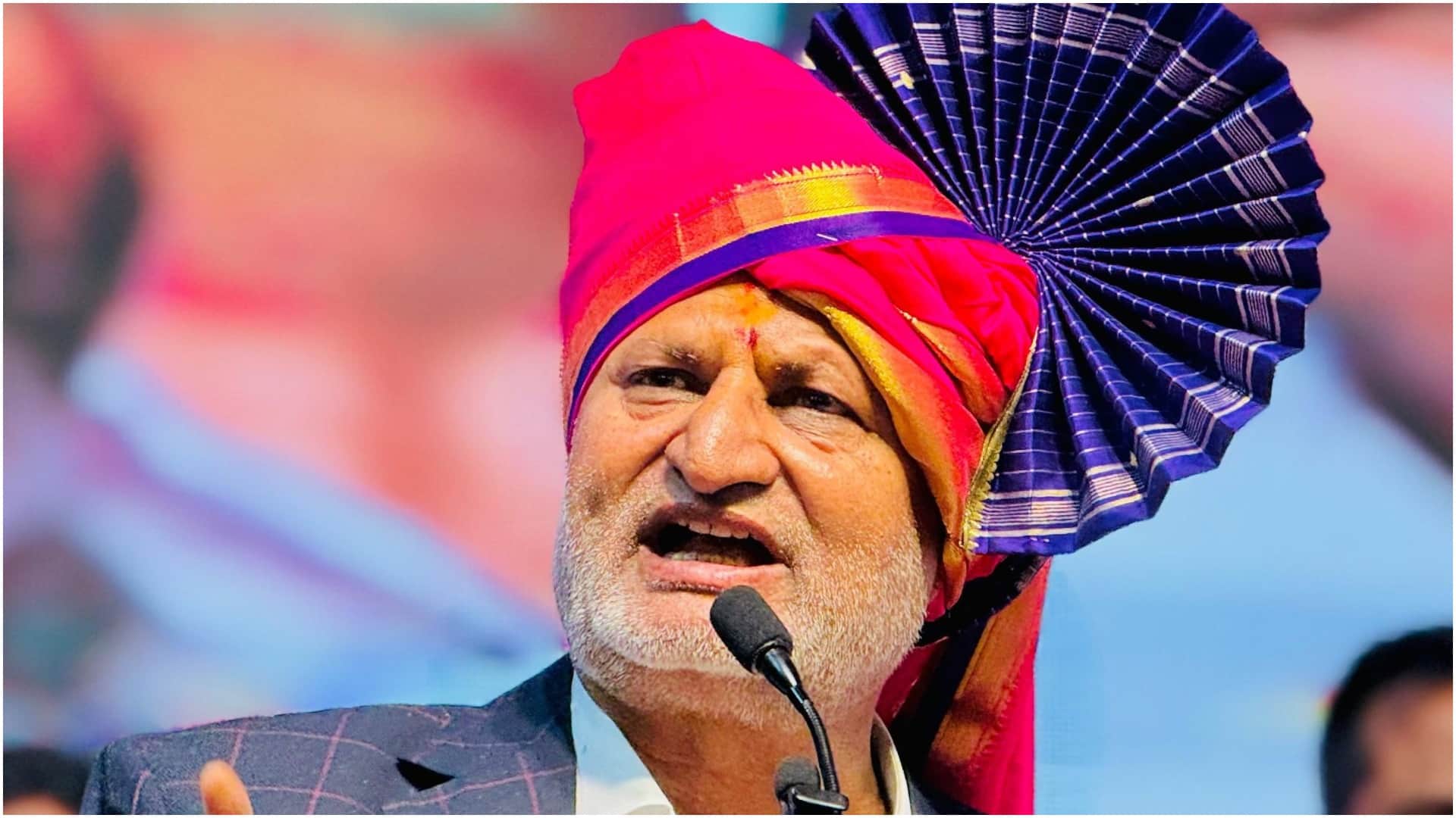 महाराष्ट्र के कृषि मंत्री माणिकराव कोकाटे।