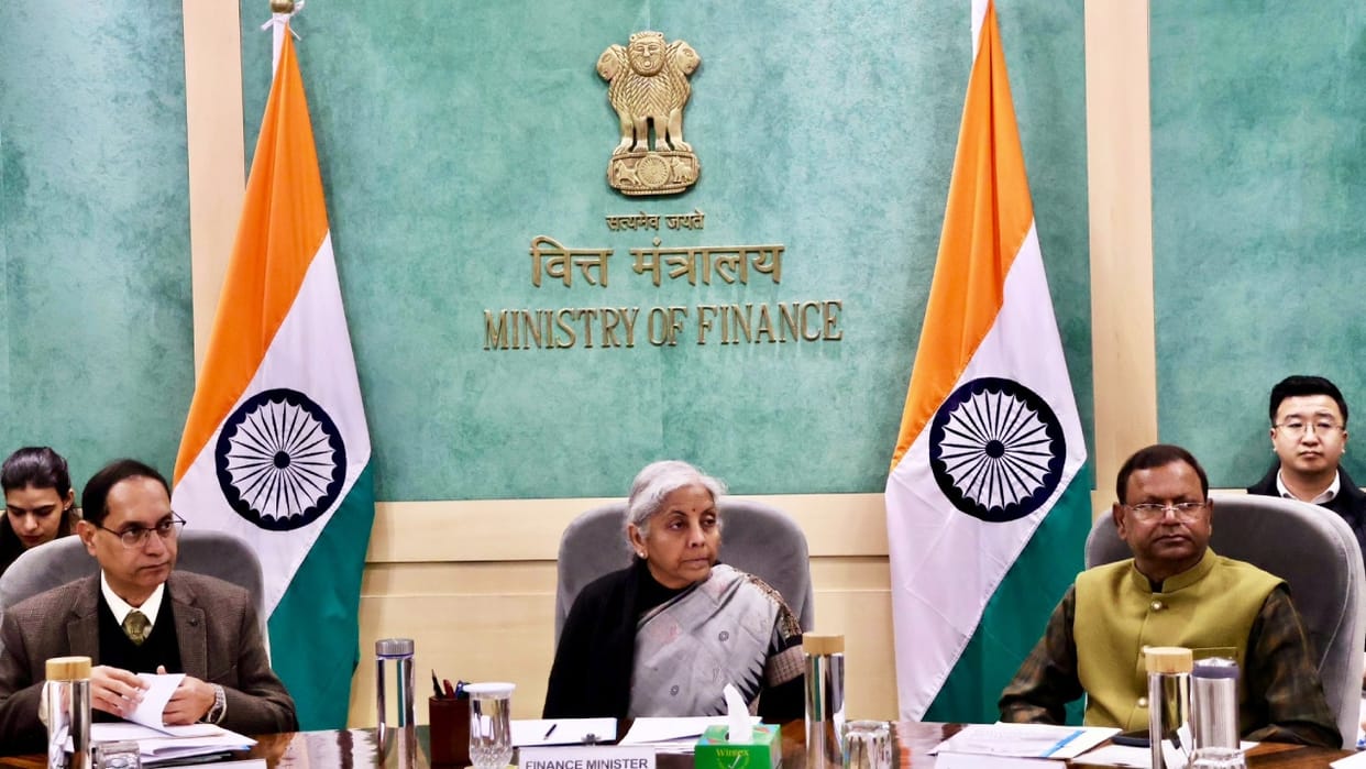 FM Sitharaman holds pre-budget consultation with representatives of trade unions