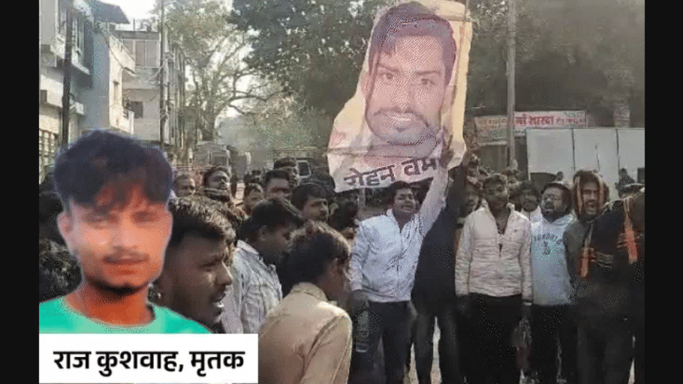 indore news Garage Owner Brutally Murdered