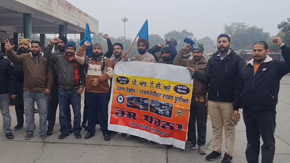 Punjab government bus employees' strike continues, will gherao CM office today