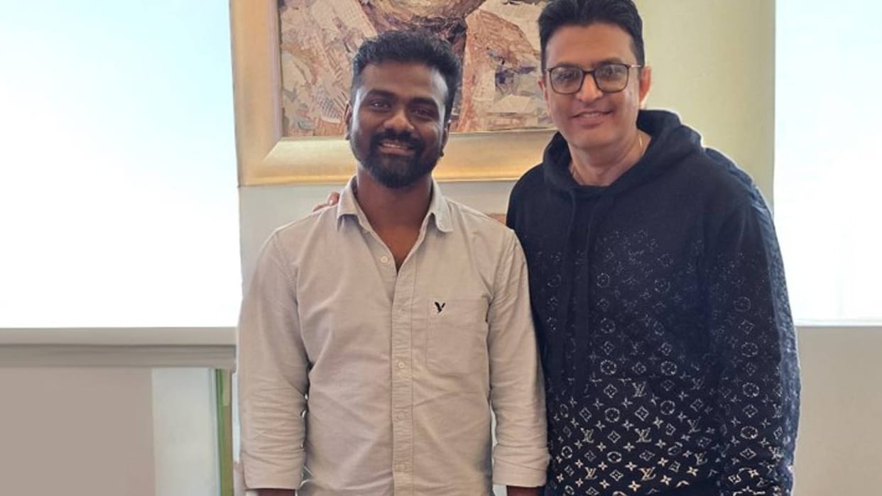 Amaran director Rajkumar Periasamy teams up with T series Bhushan Kumar for new pan india project shares post