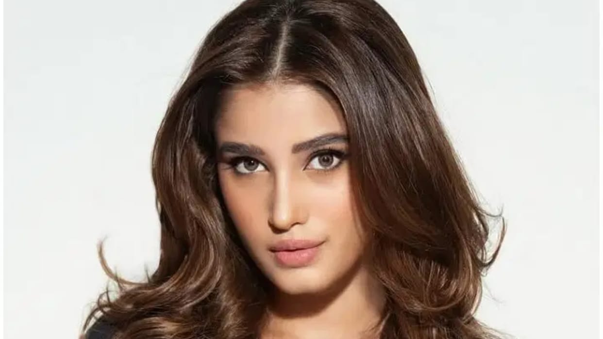 Rasha Thadani At Film Azaad Trailer Launch Event With Ajay Devgn Aaman Devgan