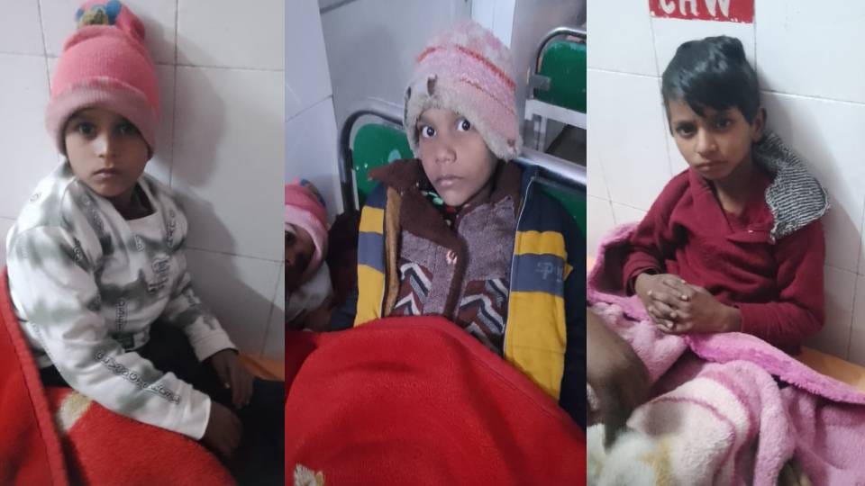 children ate poisonous fruit mistaking it for almonds In Sitapur admitted to hospital in critical condition