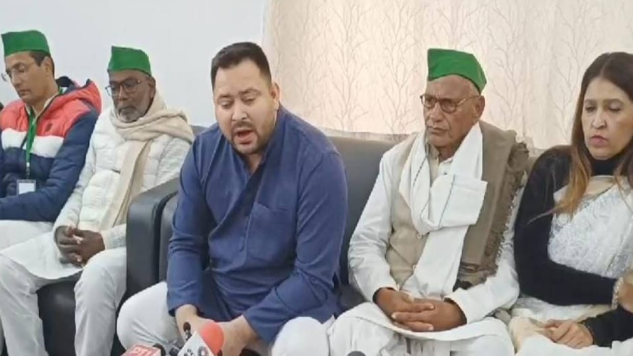 Bihar Politics Tejashwi Yadav said in Kaimur This is not CM Nitish Kumar Pragati Yatra but a misery journey