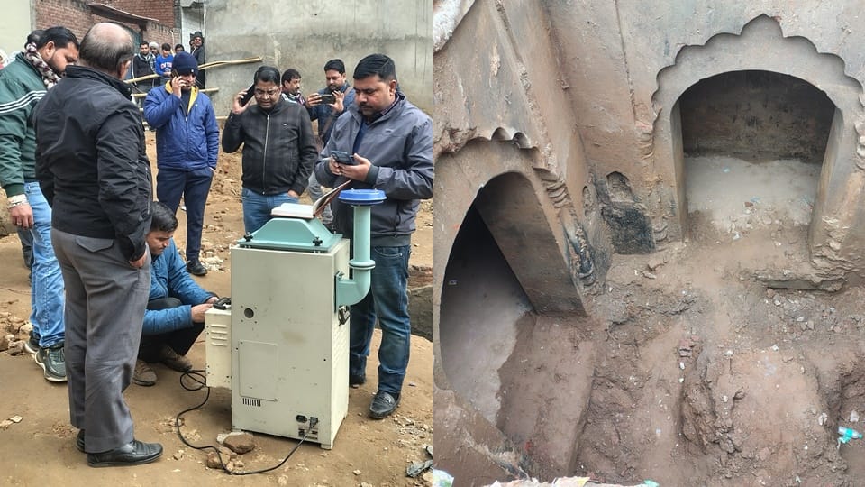 Sambhal: ASI has currently banned further digging of the stepwell, team arrived to detect gas