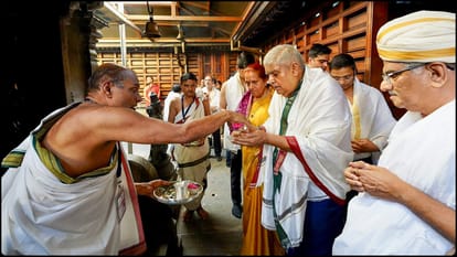 Do away with VIP culture in temples, says Vice Prez Jagdeep Dhankhar, News in hindi
