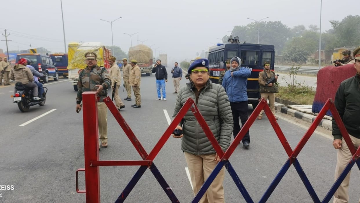 Maha Kumbh Security Bhadohi police conducted mock drill