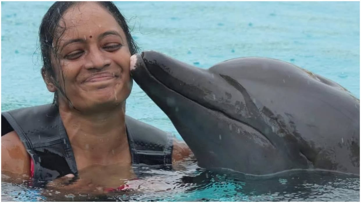 Who is Shyamala Goli Swims 150 km in Sea From Vishakhapatnam at the age of 52