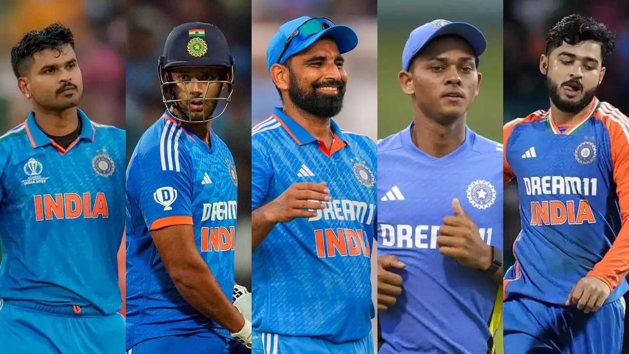 Champions Trophy 2025 India Squad Announcement Live BCCI Selected Players Captain Vice Captain News in Hindi