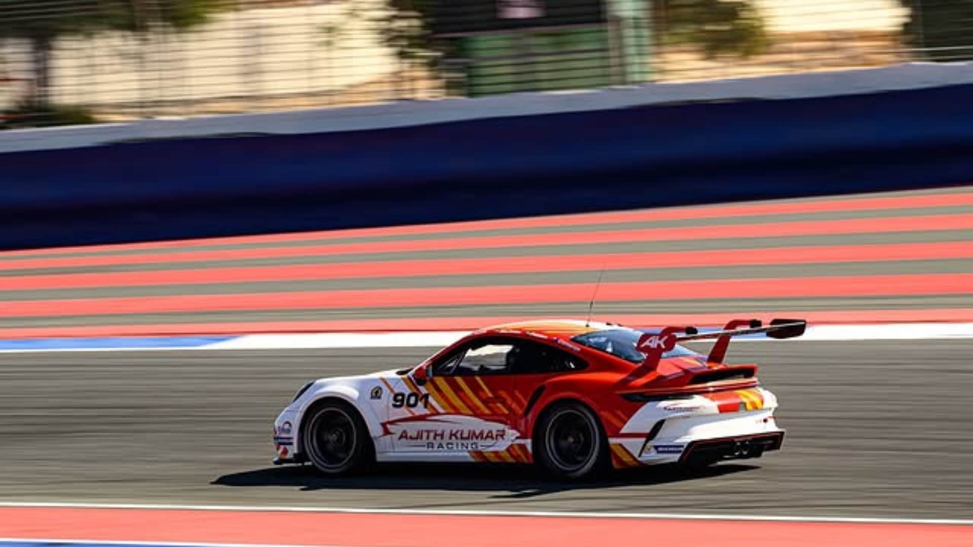 Ajith Kumar wins at Dubai 24H 2025 race video viral of wife Shalini R Madhavan Adhik Ravichandran congratulate