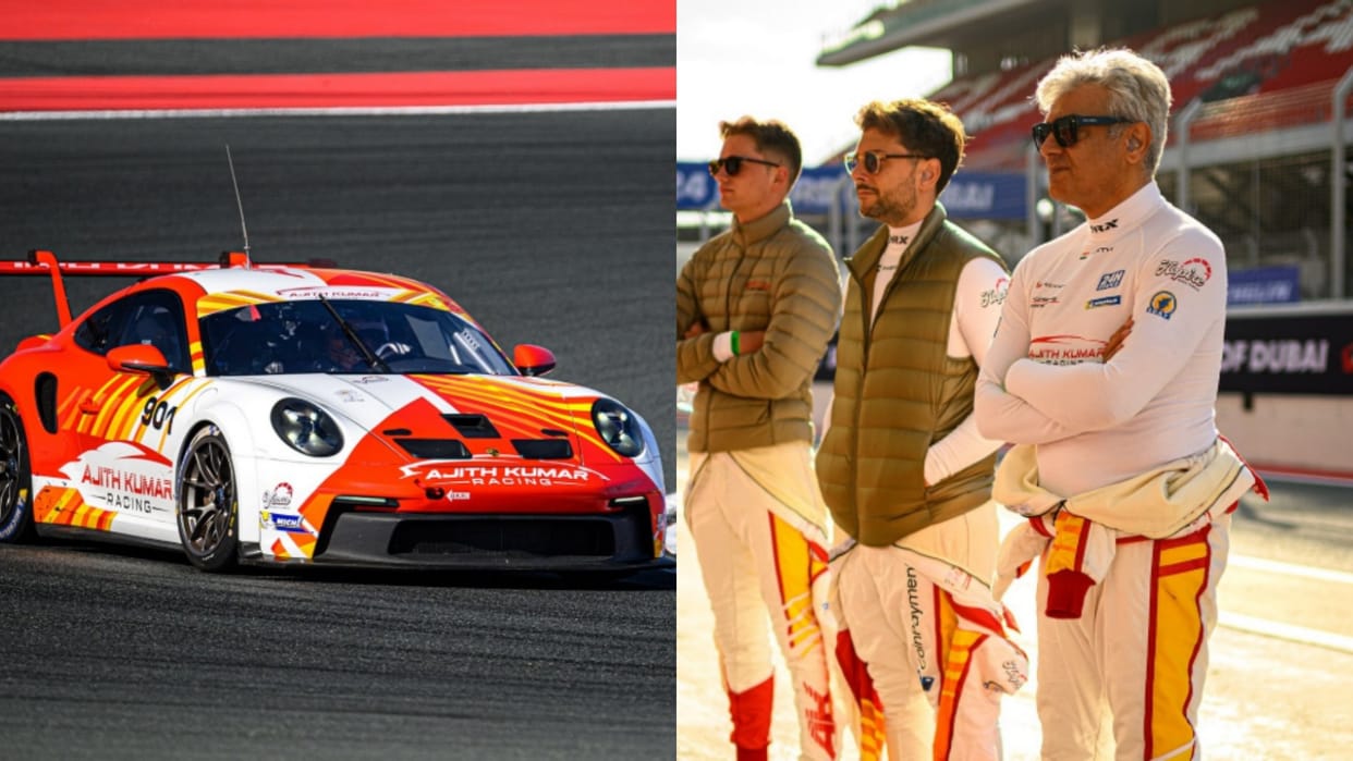 Ajith Kumar is Safe Says team Manager and driver Fabian Duffieux Ajith Kumar Racing
