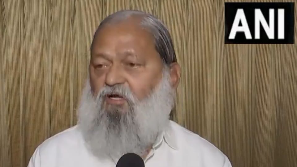 CM Nayab Saini full fill Anij Vij demand Ambala DC transfer