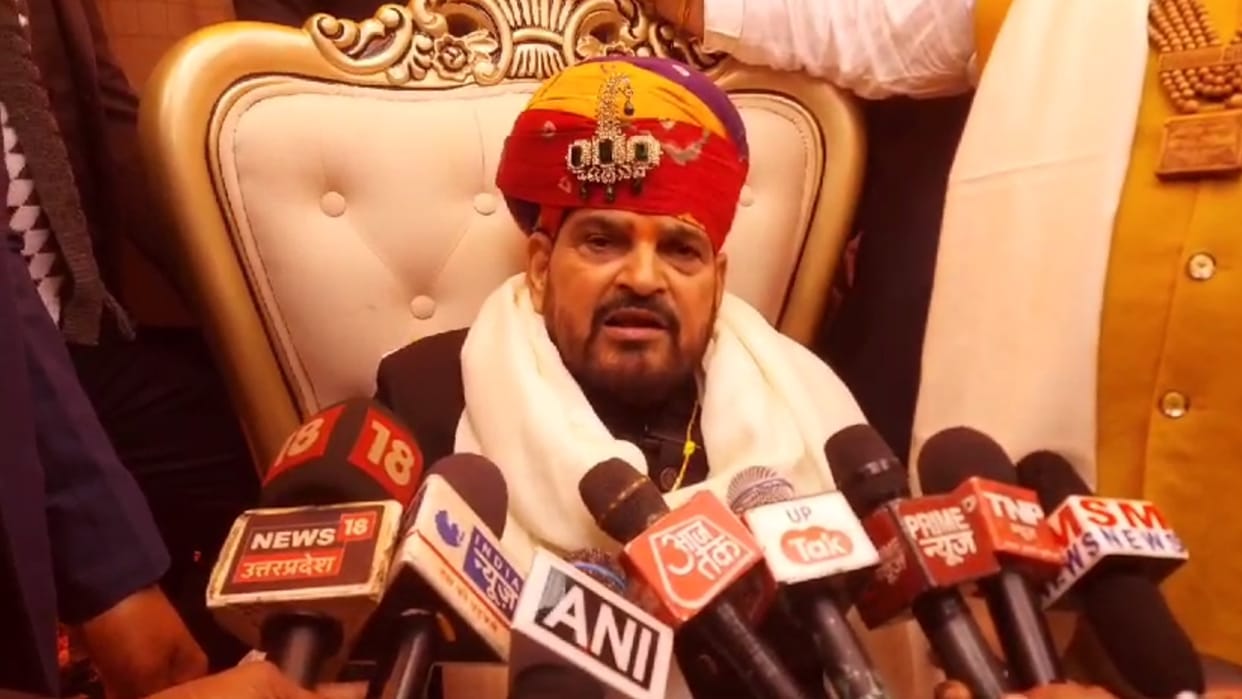 Former BJP MP Brijbhushan Sharan Singh attacks on Arvind kejriwal.