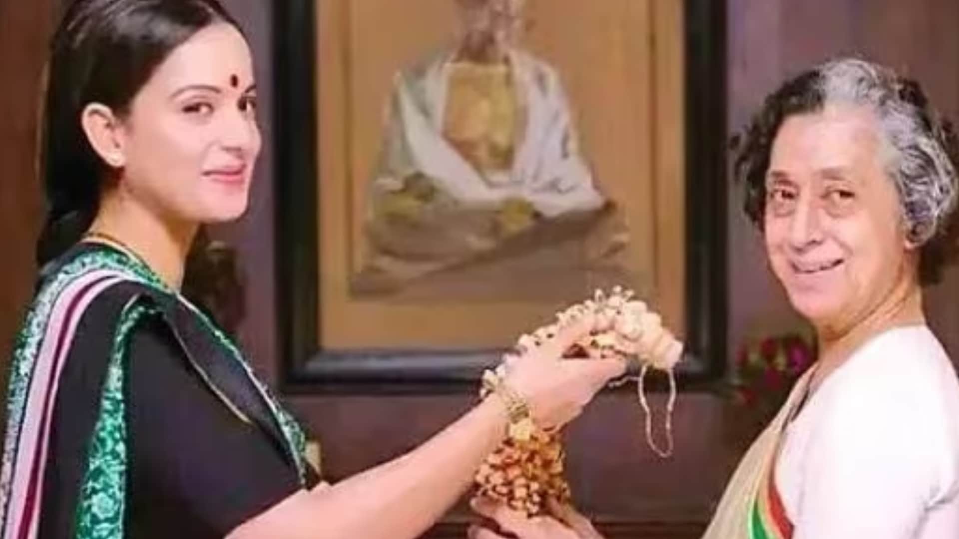 Actresses Who Played Role Of Indira Gandhi In Movies Kangana Ranaut Lara Dutta supriya vinod