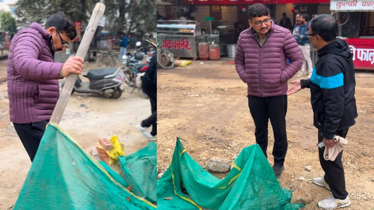 Work found going against standards in Chatori Gali being constructed in Gorakhpur, instructions for investion