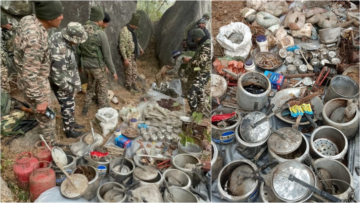 Gaya: Naxalite conspiracy foiled due to vigilance of security forces, 20 kg explosives recovered from forest