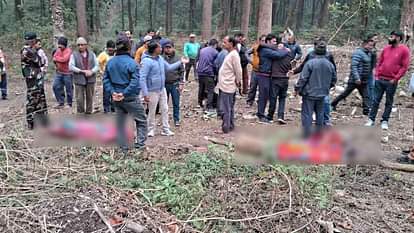 Dehradun News Elephant attack on husband and wife and Killed in Jolly Grant forest