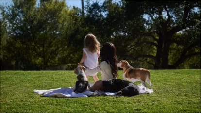 Duchess of Sussex Meghan Markle pays tribute to late dog Guy shares heartfelt post says You filled my life