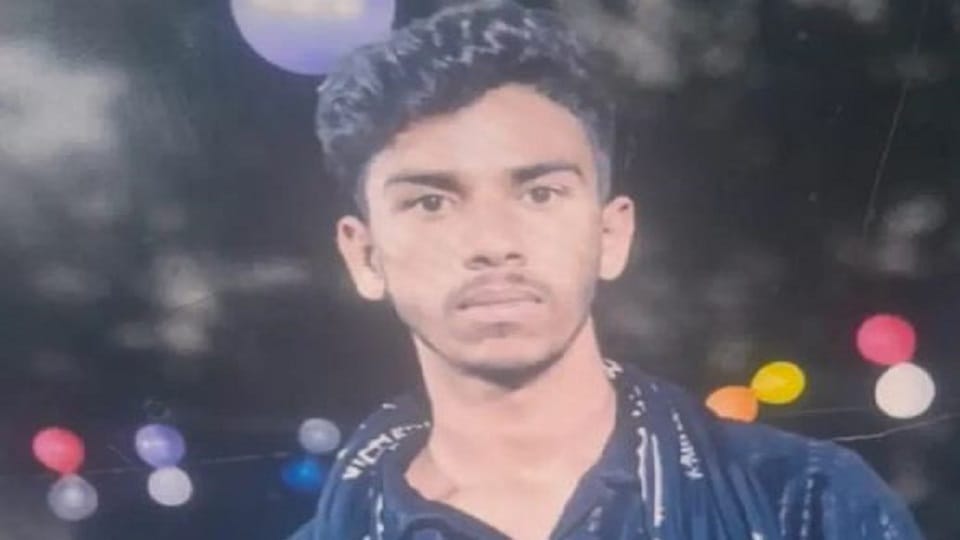 Bike collides with cattle that suddenly appeared, young man dies