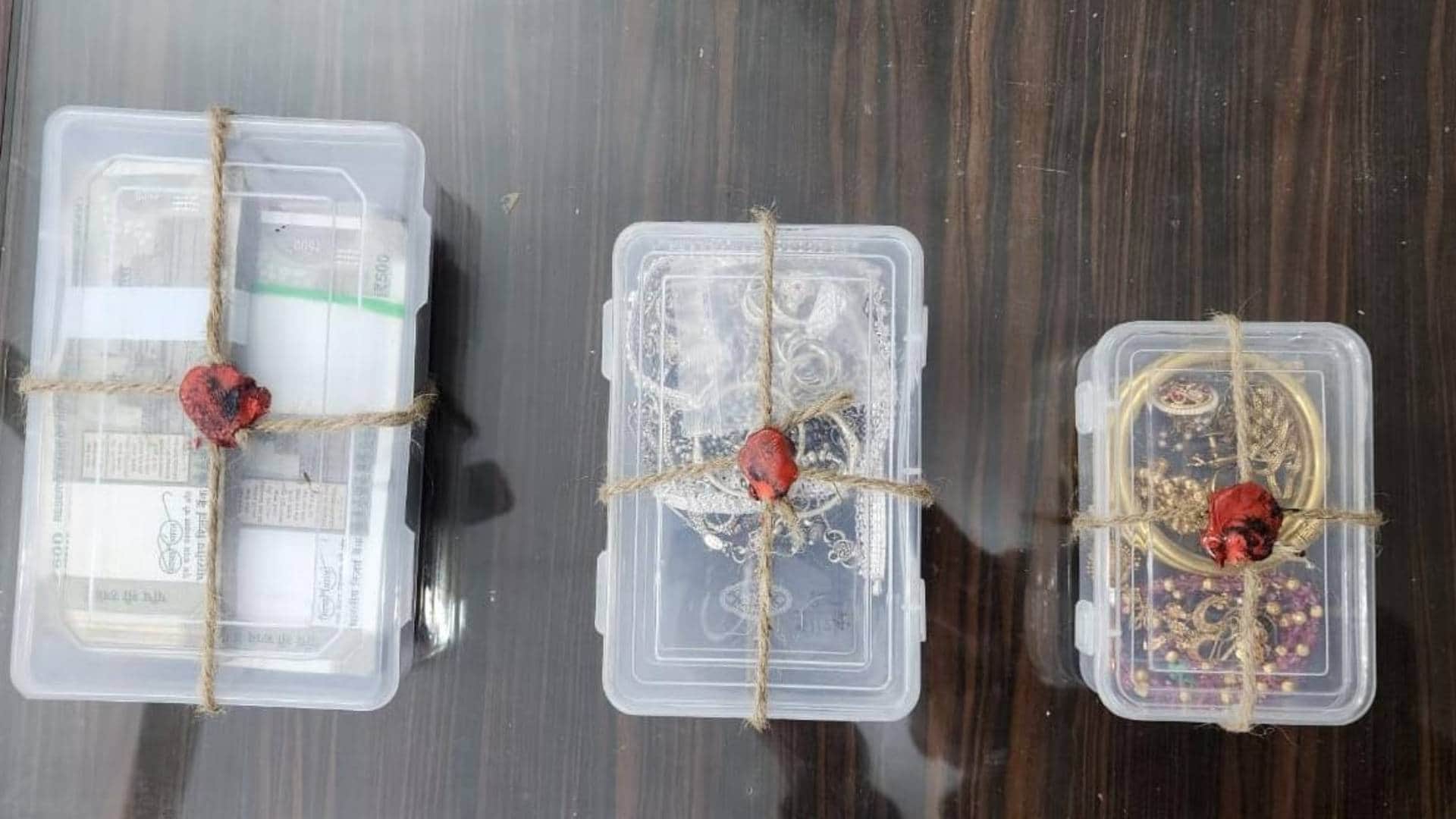 जब्त सामान