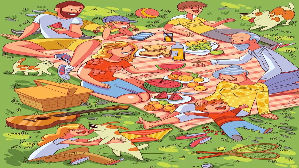optical illusion only brave people will be able to find Ants from picture in 7 seconds