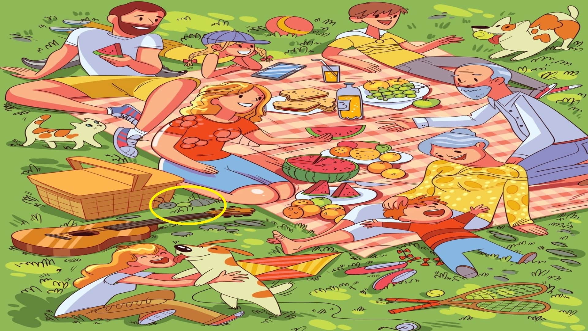 optical illusion only brave people will be able to find Ants from picture in 7 seconds