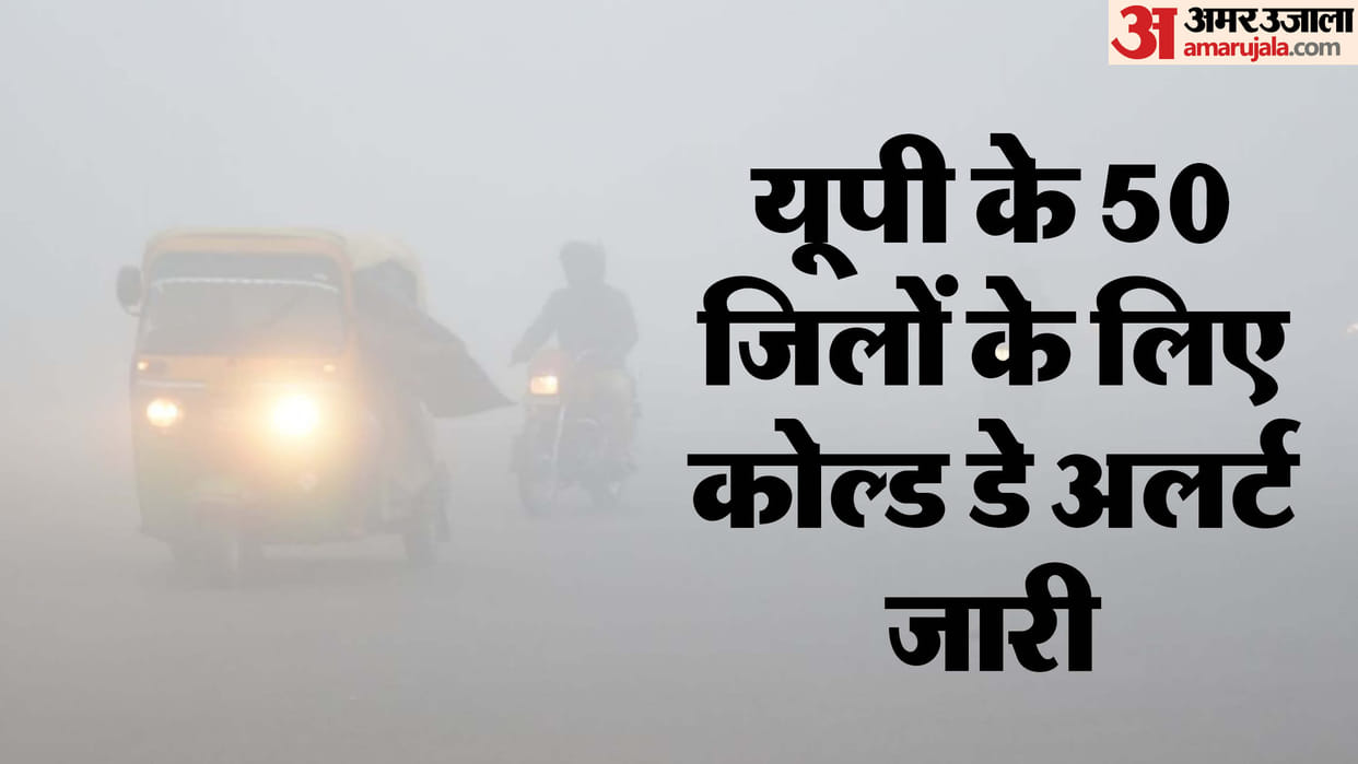 UP Weather Update Cold Day Alert Issued for 50 Districts in Uttar Pradesh Weather Department Warns of Severe C