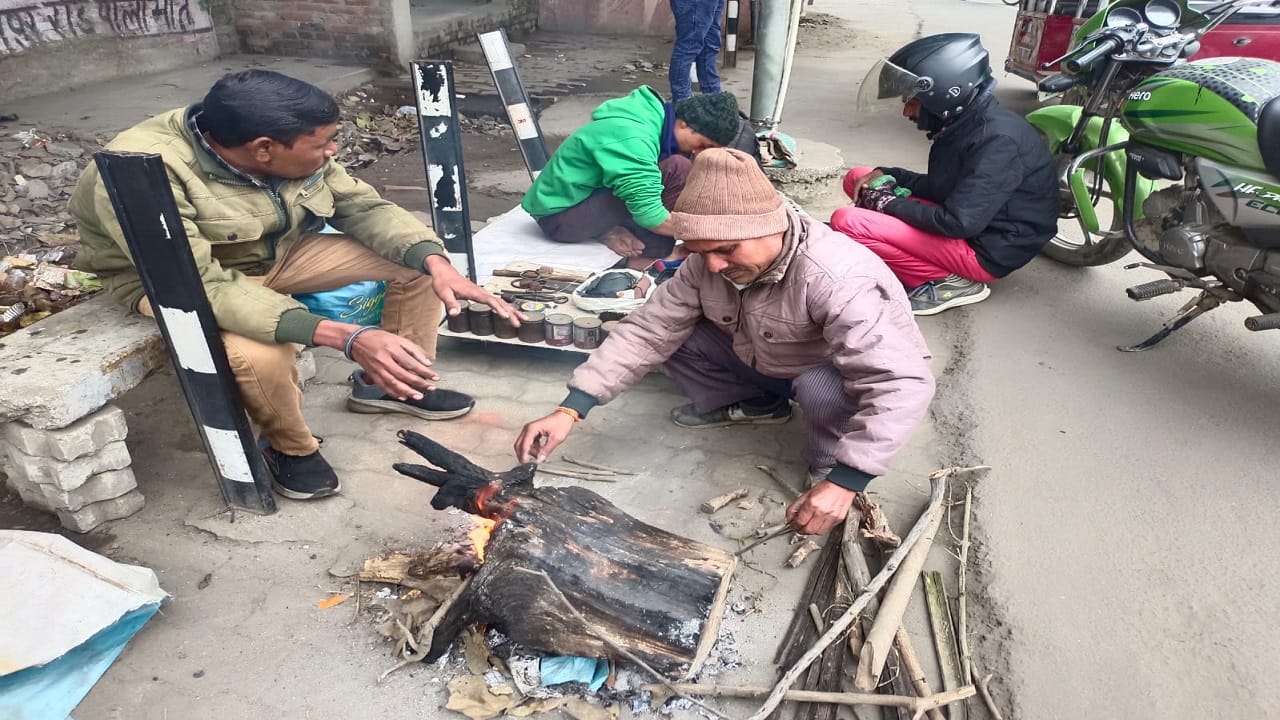 Cold day alert for two days in Bareilly Terai shivering due to cold wave