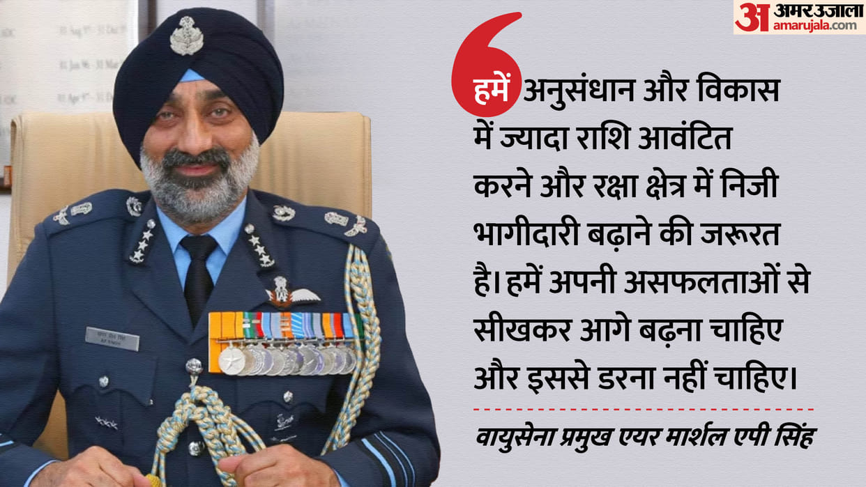 air force chief ap singh concerns over delayed tejas procurement amid china tests 6th generation fighter jets