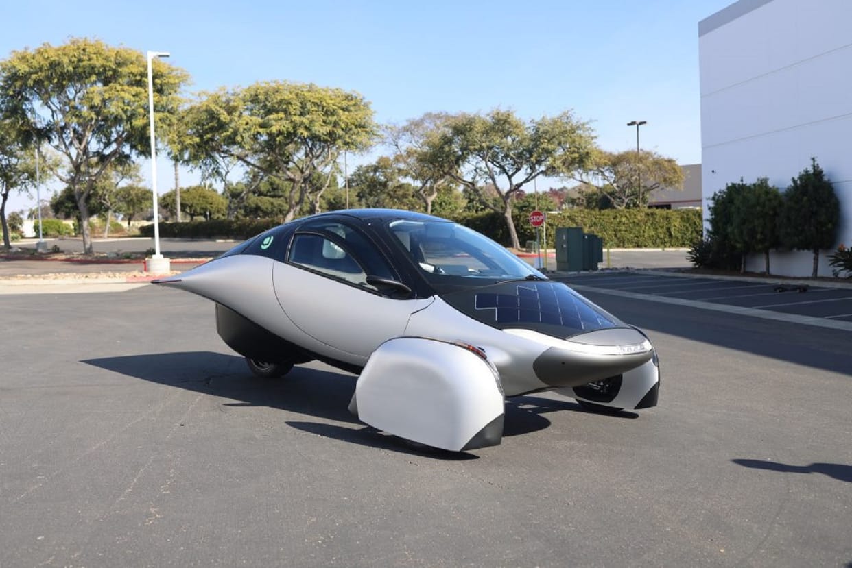 Aptera Motors unveils world's first solar-powered electric vehicle at CES 2025