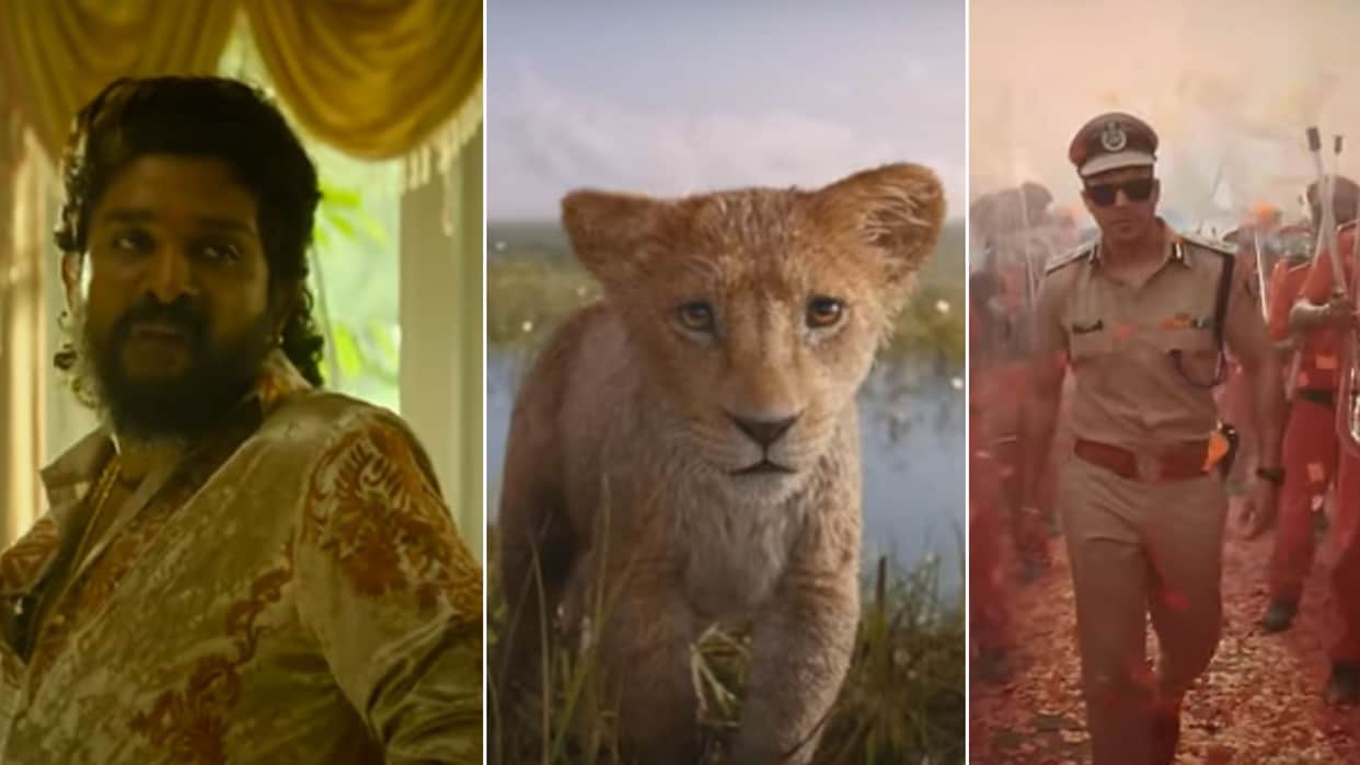 box office collection report mufasa the lion king Allu Arjun pushpa 2 the rule baby john wednesday earnings