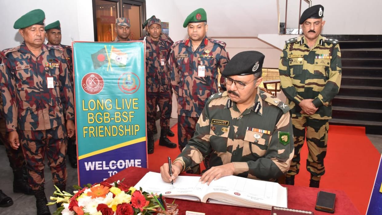 India-Bangladesh Border: BSF and BGB senior officers Meeting, discussion on peace coordination cooperation