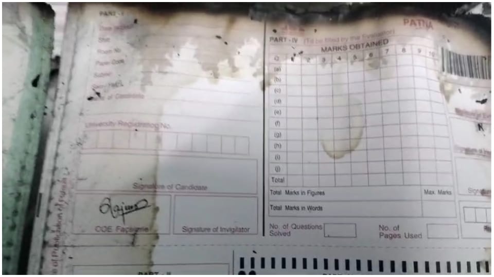 Fire in Bihar Medical Student Room Reveals Crores in Cash NEET PG Admit Cards OMR Sheets facts revealed