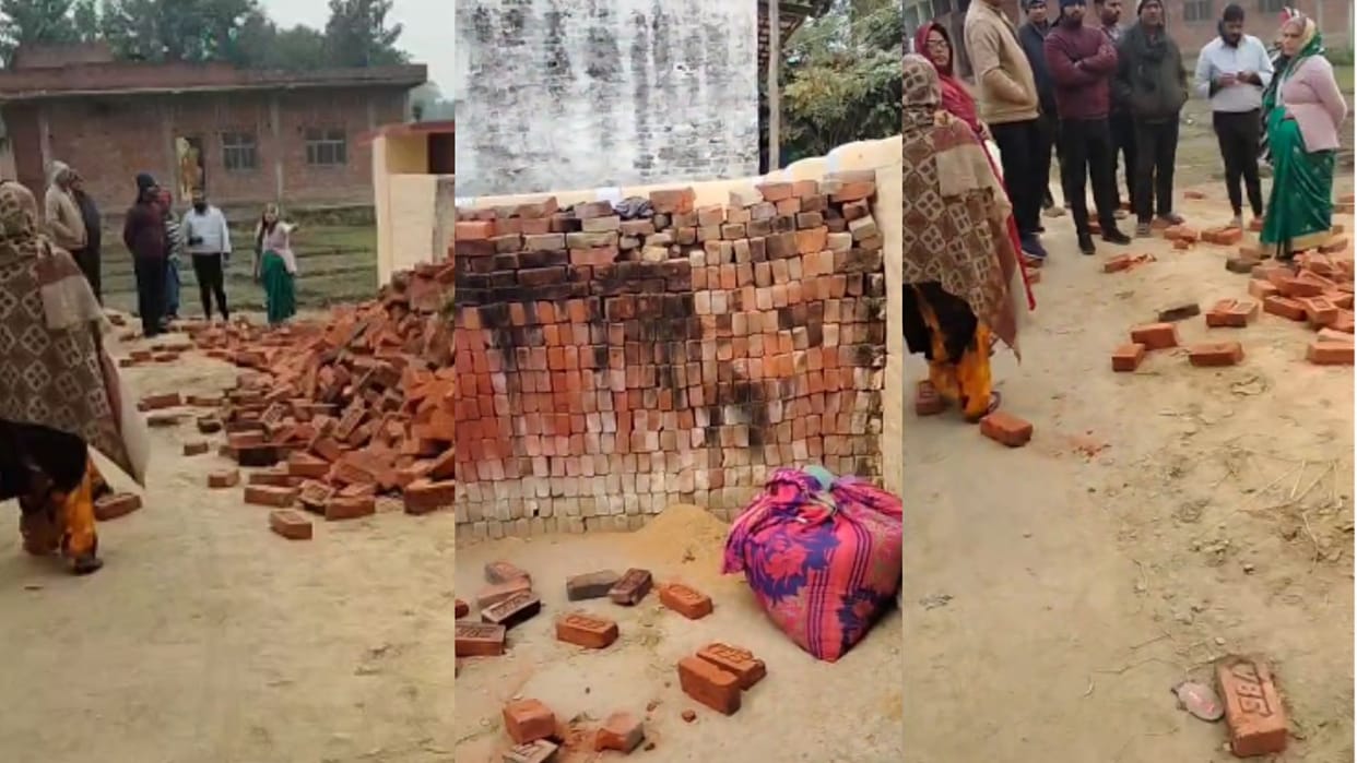 poet Shyam Narayan Pandey house attacked by miscreants in mau