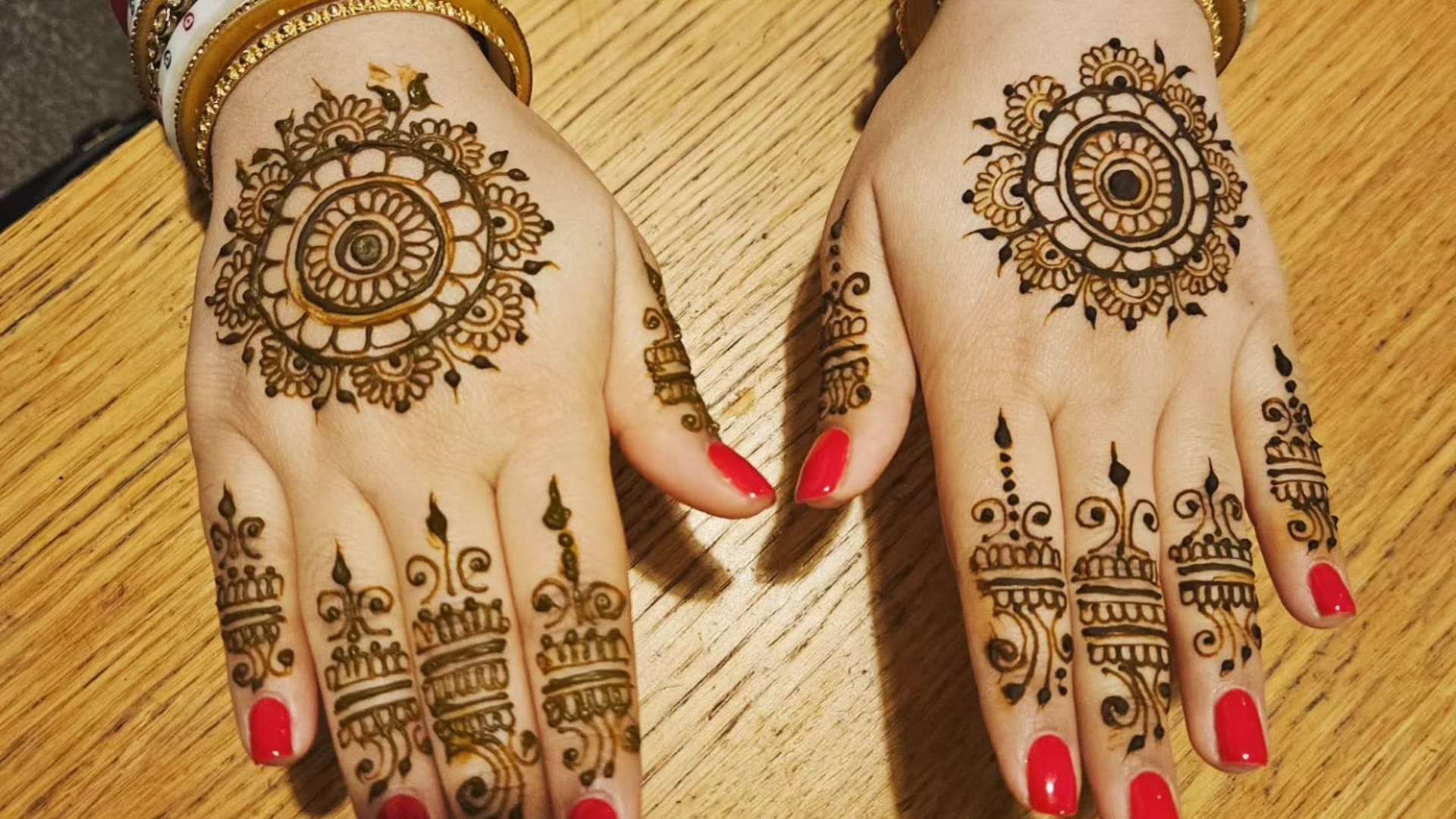 Lohri 2025 Mehndi Design Simple Mehndi Design For First Lohri After Wedding