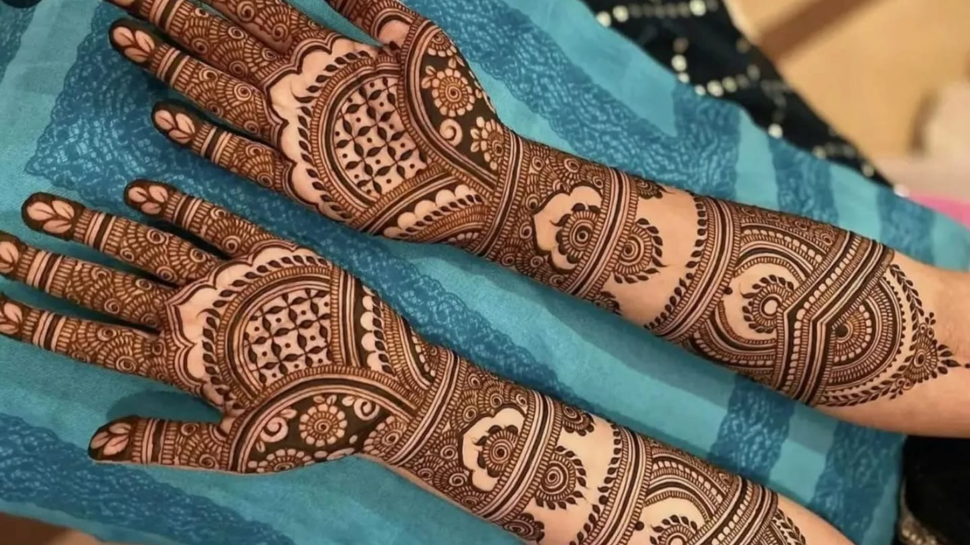 Lohri 2025 Mehndi Design Simple Mehndi Design For First Lohri After Wedding