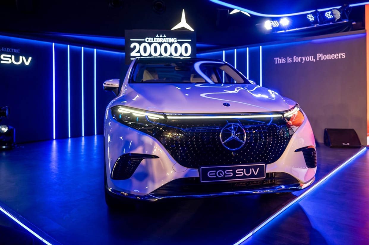 Mercedes EQS 450 SUV Launched in India Know Range Features Specifications Price Details