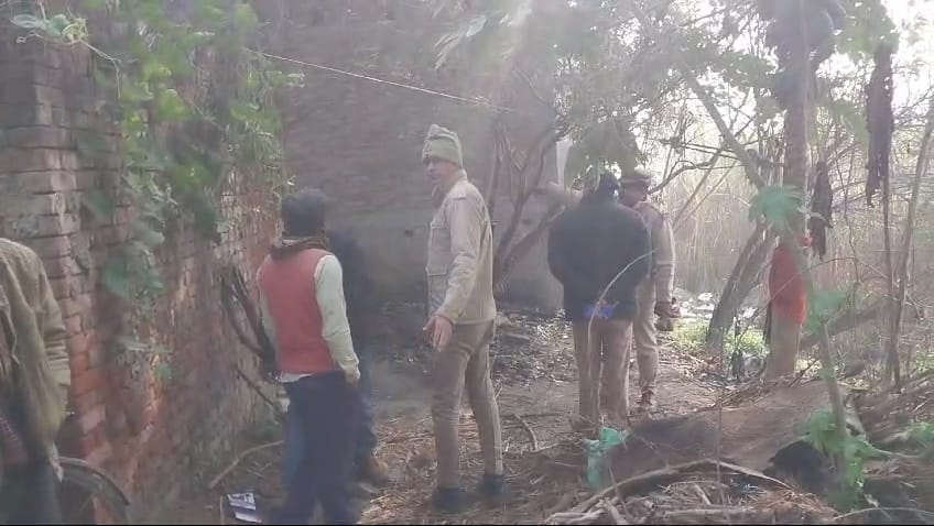 Sitapur: Miscreants entered the village late at night to commit robbery, one miscreant died in the clash, som