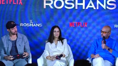 Trailer Launch Of Series The Roshans Hrithik Roshan Rakesh Roshan At Event With Family