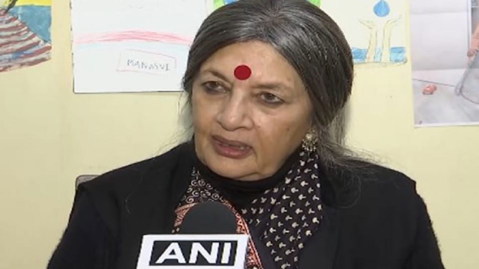Delhi Election 2025 CPI-M leader Brinda Karat raised slogan against BJP